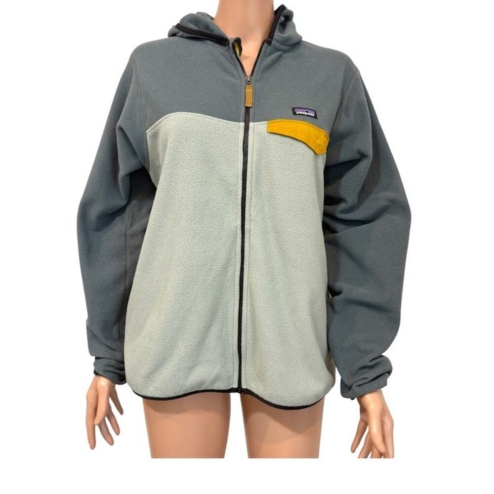 kids Patagonia XXL 16-18 Micro D Snap-T Fleece jacket C2 3611